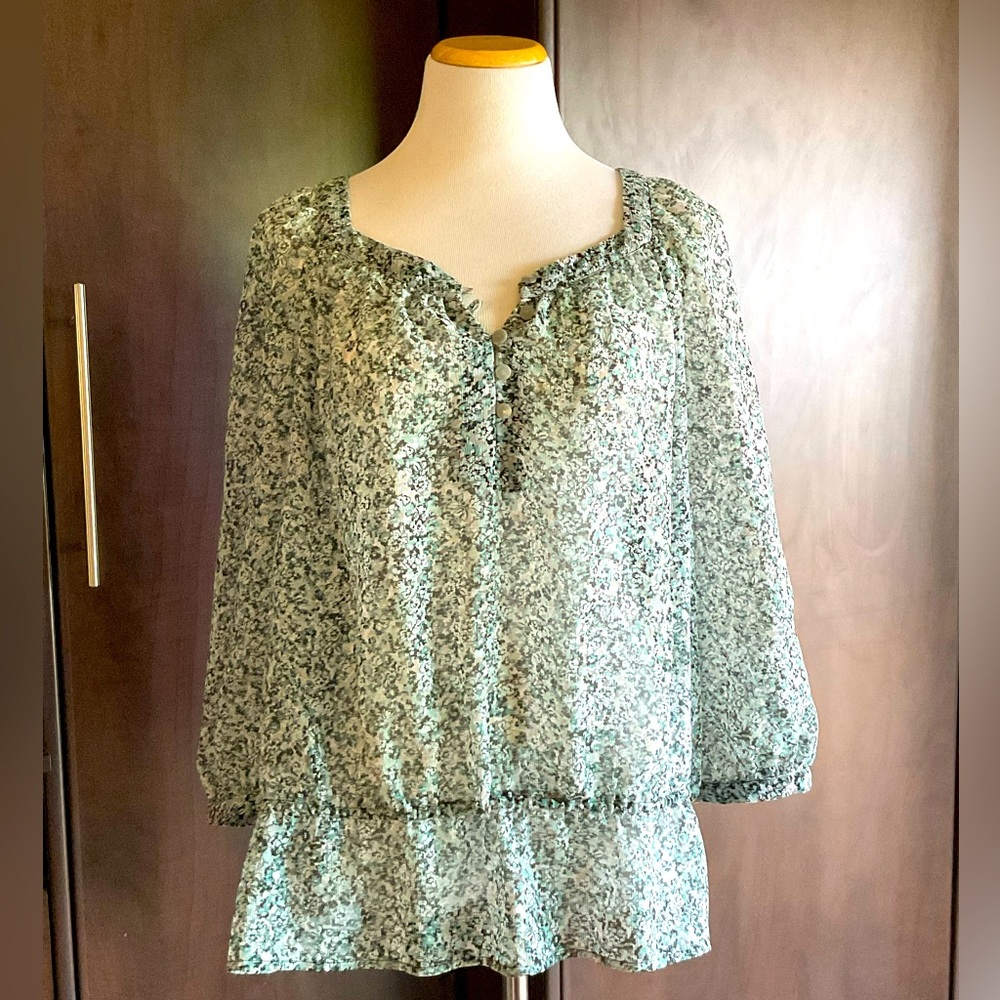 Liz Claiborne Sheer Blouse